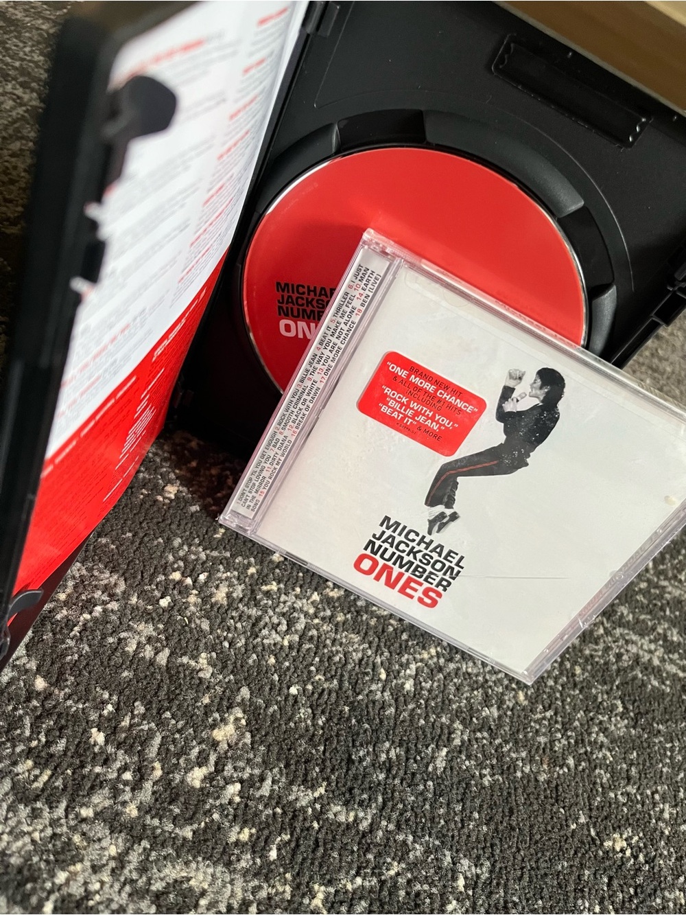 Michael Jackson "Number Ones" CD & DVD combo!